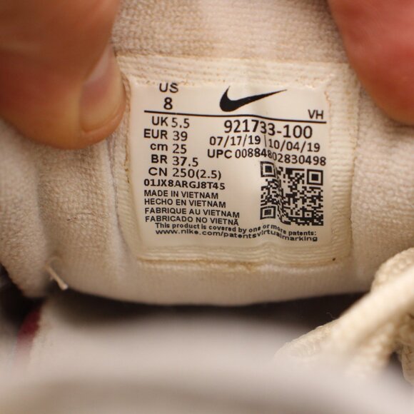 Nike Air Max 97 Women's Size 8 Triple White Sneakers Shoes 21733-100 - Picture 3 of 9